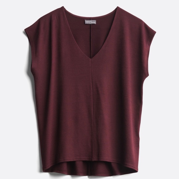 Market & Spruce Tops - Market & Spruce Tarza V-Neck Knit Top